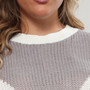 Xl-4Xl Winter New Contrast Color Knitted Stylish Casual Sweater