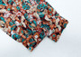 2Xl-5Xl Plus Size Early Autumn New Inelastic Multicolor Batch Printing Casual Midi Dress
