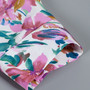 Autumn New Plus Size Floral Printing Inelastic Casual Stylish Mini Shirtdress With Belt