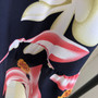 Autumn New Stylish Trumpet Sleeve Inelastic Batch Printing Casual Midi Dress