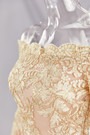 Autumn Off Shoulder Floral Embroidered New Stylish Slim Mini Evening Dress