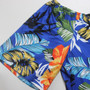 L-4Xl Plus Size Summer New Stylish Stretch Flower & Leaf Printing Off-The-Shoulder Casual Maxi Dress