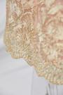 New Stylish Flower Embroidered Lace Sling V-Neck Elegant Mini Evening Dress