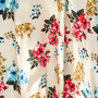 S-2Xl Plus Size New Floral Batch Printing Micro-Elastic Retro Bohemian Spaghetti String Midi Dress