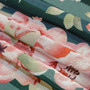 S-2Xl Plus Size Spring New Stylish Inelastic Flower Batch Printing V-Neck Long Sleeves Casual Mini Dress With Belt