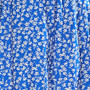 S-2Xl Plus Size Summer New Stylish Floral Batch Printing Inelastic V-Neck Elbow Sleeves Split Casual Midi Dress