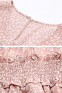 S-2Xl Plus Size Summer New Stylish Floral Batch Printing Stretch V-Neck Button Casual Mini Dress