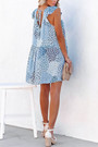 S-2Xl Plus Size Summer New Stylish Inelastic Floral Batch Printing Contrast Color Spliced Lace-Up Pockets Casual Mini Dress