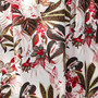 S-2Xl Summer New Floral Batch Printing Micro-Elastic Swing Bohemian Spaghetti String Midi Dress