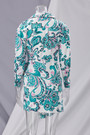 Spring New Stylish Flower Batch Printing Inelastic Lace-Up Irregular Casual Mini Dress