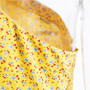 Spring & Summer New Floral Batch Printing Inelastic One Shoulder Shirring Ruffle Decor Zip-Up Slim Stylish Retro Mini Dress