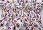 Summer New Floral Batch Printing Micro-Elastic Suqure Neck Puff Sleeves Smocked Swing Stylish Holiday Midi Dress