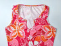 Summer New Flower Batch Printing Stretch Sexy Bodycon Mini Dress