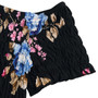 Summer New Off The Shoulder Flower Batch Printing Stretch Slit Midi Dress #1#
