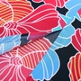 Summer New Off The Shoulder Flower Batch Printing Stretch Slit Midi Dress #2#