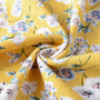 Summer New Plus Size Floral Batch Printing Inelastic Long Sleeves V-Neck Stylish Casual Midi Dress