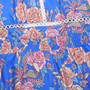 Summer New Plus Size Flower Batch Printing Inelastic Halter Neck Backless Lace-Up Split Fashion Sexy Maxi Dress