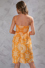 Summer New Plus Size Inelastic Batch Printing Sling Backless Casual Mini Dress