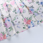 Summer New Sling Flower Batch Printing Zip-Up Pleated Slim Micro-Elastic Sexy Midi Dress