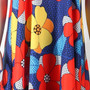 Summer New Stylish Batch Printing Inelastic Off-Shoulder Loose Plus Size Casual Maxi Dress