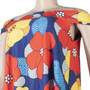 Summer New Stylish Batch Printing Inelastic Off-Shoulder Loose Plus Size Casual Maxi Dress