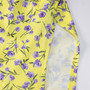 Summer New Stylish Floral Batch Printing Halter-Neck Lace-Up Hollow Stretch High Slit Backless Sexy Midi Dress