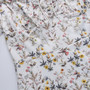 Summer New Stylish Floral Batch Printing High Split Off Shoulder Ruffle Lace-Up Slim Tweed Sexy Stretch Midi Dress
