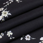 Summer New Stylish Floral Batch Printing Lace-Up Puffed Sleeve Square Neckline Inelastic Satin Slit Zip-Up Casual Midi Dress