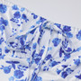 Summer New Stylish Floral Batch Printing Lace-Up Sling Stretch Slim Backless Sexy Maxi Dress
