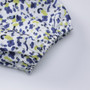 Summer New Stylish Floral Batch Printing Micro Elastic Lace-Up Backless Puff Sleeves Sexy Mini Dress