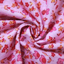 Summer New Stylish Floral Batch Printing Zip-Up Ruffled High Slit Stretch Sexy Midi Dress