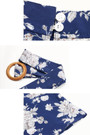 Summer New Stylish Inelastic Flower Batch Printing Sleeveless Button With Belt Casual Midi Dress