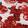 Summer New Stylish Stretch Rose Batch Printing Sling Backless Drawstring Bodycon Sexy Mini Dress