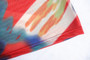 Summer New Stylish Tie Dye Batch Printing Mesh See Through Stretch Sling Sexy Maxi Dress