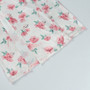 Summer New Velvet Rose Batch Printing Slit Sling Lace-Up Back Slim Stretch Midi Dress