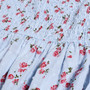 Summer Plus Size Floral Printing Inelastic Tie-Shoulder Backless Stylish Sweet Midi Dress
