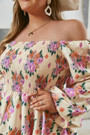 Xl-4Xl Plus Size Summer New Stylish Stretch Square Neckline Long Sleeves Ruffle High Quality Casual Mini Dress