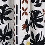 Xs-L Spring New Stylish Inelastic Flower Batch Printing Long Sleeves Lace-Up V-Neck Loose Casual Maxi Dress