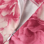 Xs-L Summer Flower Batch Printing Inelastic Padded Underwire Adjustable Straps Zip-Up Back Stylish Pastoral Style Midi Dress
