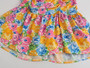 Xs-L Summer New Stylish Batch Printing Sling Zip-Up Inelastic Pleated Sexy Mini Dress