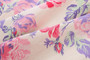 Xs-L Summer New Stylish Flower Batch Printing Puff Sleeve Inelastic Slim Zip-Up Hollow Lace-Up Sexy Mini Dress