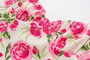 Xs-L Summer New Stylish Flower Batch Printing Sling Backless Zip-Up Inelastic Slim Sexy Mini Dress