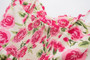 Xs-L Summer New Stylish Flower Batch Printing Sling Backless Zip-Up Inelastic Slim Sexy Mini Dress