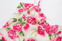 Xs-L Summer New Stylish Flower Batch Printing Sling Backless Zip-Up Inelastic Slim Sexy Mini Dress
