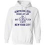 Alexander Hamilton King's College School Of Law Est 1954 New York City Graphic Design Printed Casual Daily Basic Hoodie