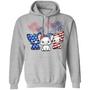 Pigs Firework 4Th July Graphic Design Printed Casual Daily Basic Hoodie