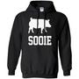 Sooie Pig Call Graphic Design Printed Casual Daily Basic Hoodie