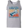 I Never Dreamed I'd Grow Up To Be A Super Sexy Pontoon Captain Graphic Design Printed Casual Daily Basic Unisex Tank Top