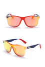 One Pc New Stylish Eleven Colors Square Plastic Frame Polarized Uv Protection Sunglasses