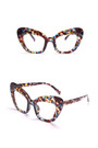 One Pc New Stylish Five Colors Geometry Plastic Frame Polarized Uv Protection Sunglasses